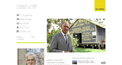 Desktop Screenshot of madelonwhite.raywhite.co.nz