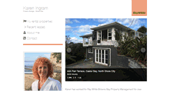 Desktop Screenshot of kareningram.raywhite.co.nz