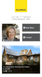 Mobile Screenshot of jaynewinefield.raywhite.co.nz
