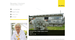 Desktop Screenshot of beverleymorrison.raywhite.co.nz