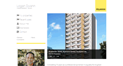 Desktop Screenshot of loganswann.raywhite.co.nz