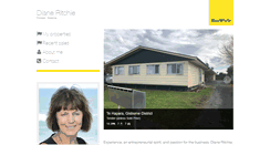 Desktop Screenshot of dianeritchie.raywhite.co.nz