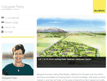 Tablet Screenshot of margaretfeiss.raywhite.co.nz