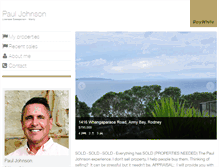 Tablet Screenshot of pauljohnson.raywhite.co.nz