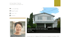 Desktop Screenshot of amandawang.raywhite.co.nz