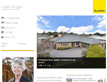 Tablet Screenshot of karengilligan.raywhite.co.nz