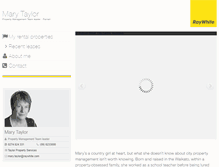 Tablet Screenshot of marytaylor.raywhite.co.nz